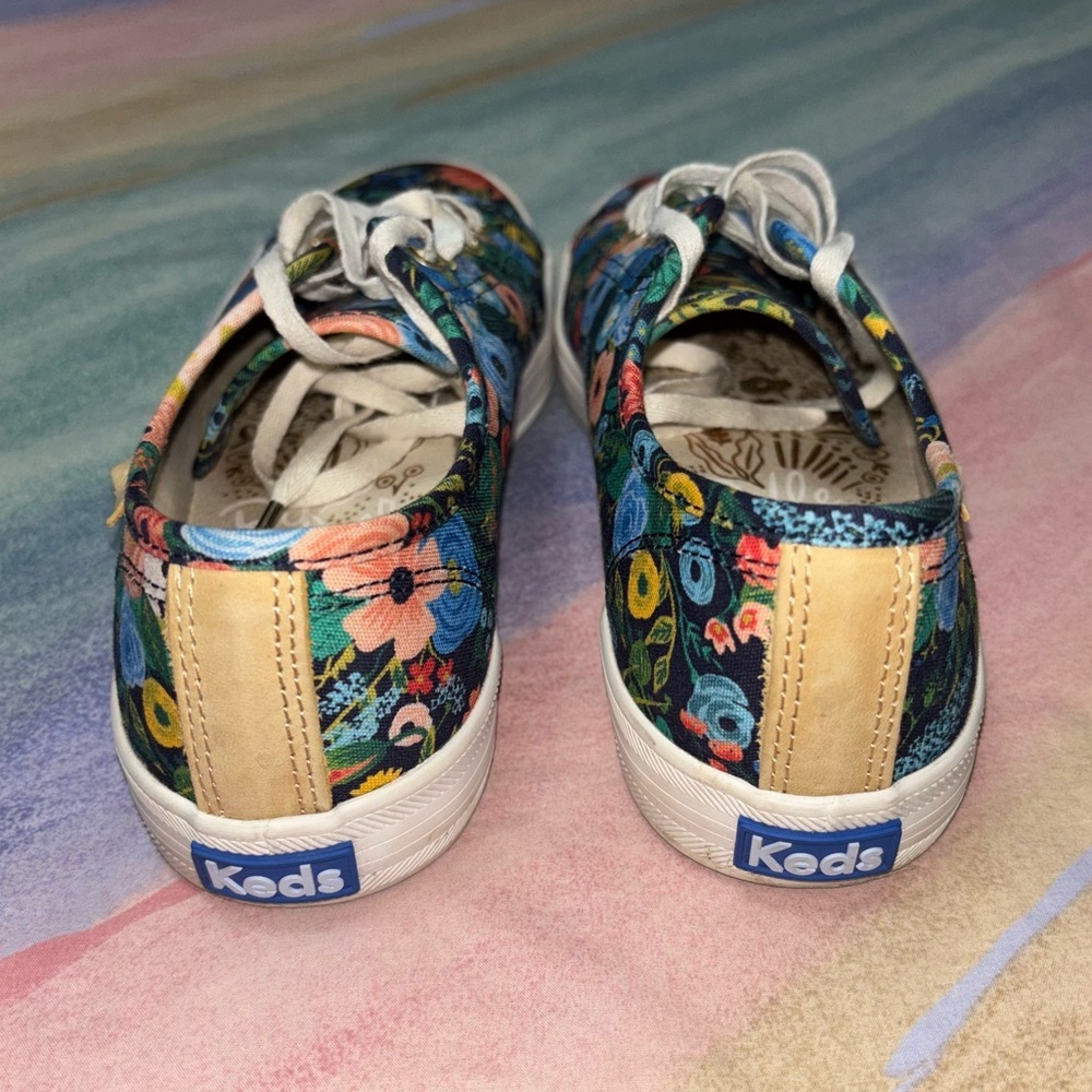 Women's Keds x Rifle Paper Co. Kickback Sneaker size 7 - Picture 5 of 8